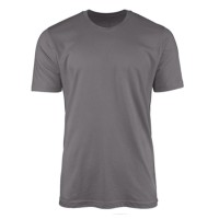Grey Round Neck T -Shirt 