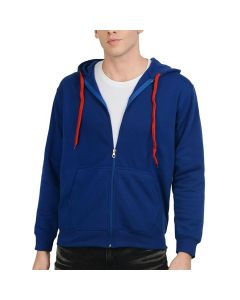Royal Blue Sweatshirt with Hoodie
